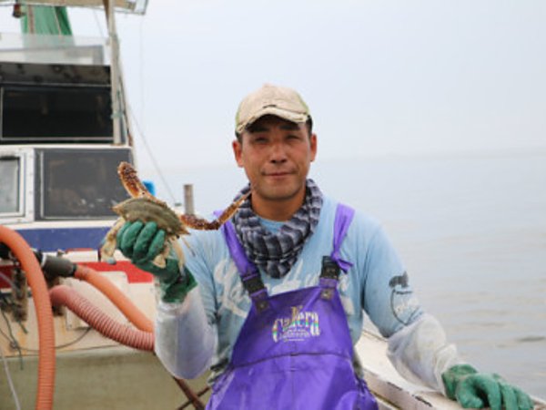 竹崎カニ漁始まりました。の画像