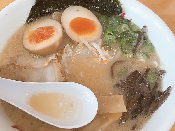 今日のランチは山小屋ラーメンの画像